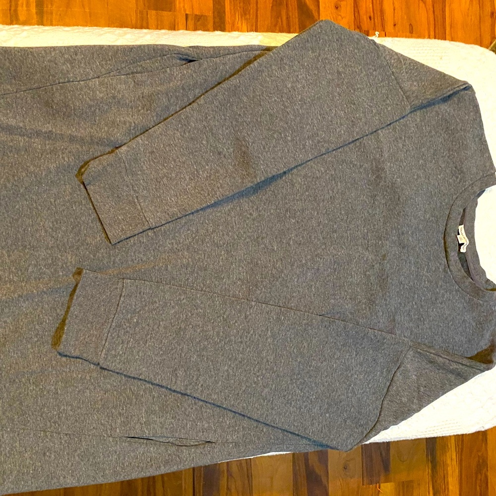 Grey Oversized Sweater Dress